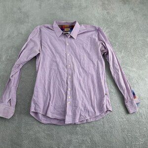 Boss Orange Mens Striped Button-Down Long Sleeve Shirt 1769